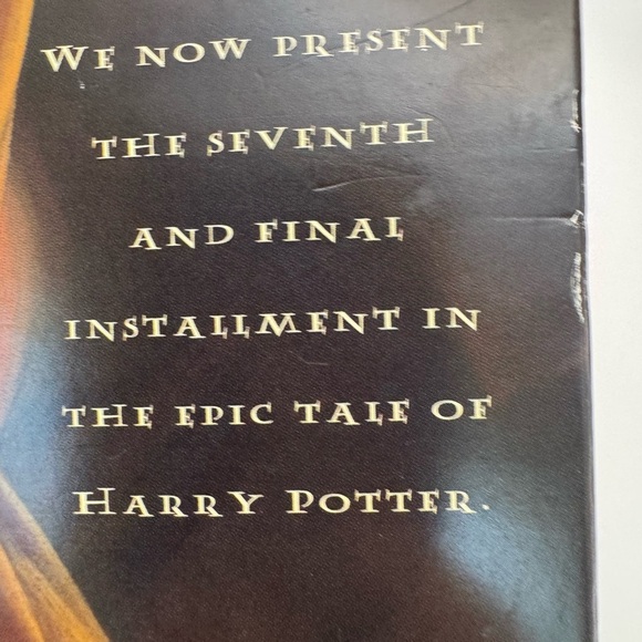 Harry Potter And The Deathly Hollows HC Novel and Audio CD 17 Discs EUC - Picture 5 of 15